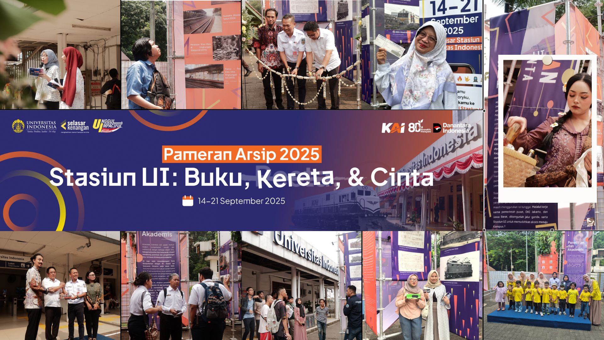 Pameran Arsip UIxKAI 2025. Pameran Arsip UIxKAI 2025.